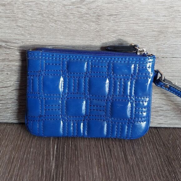 Nine West Royal Blue Quilted Wristlet - Picture 2 of 6